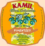 Kamil label — pimentees